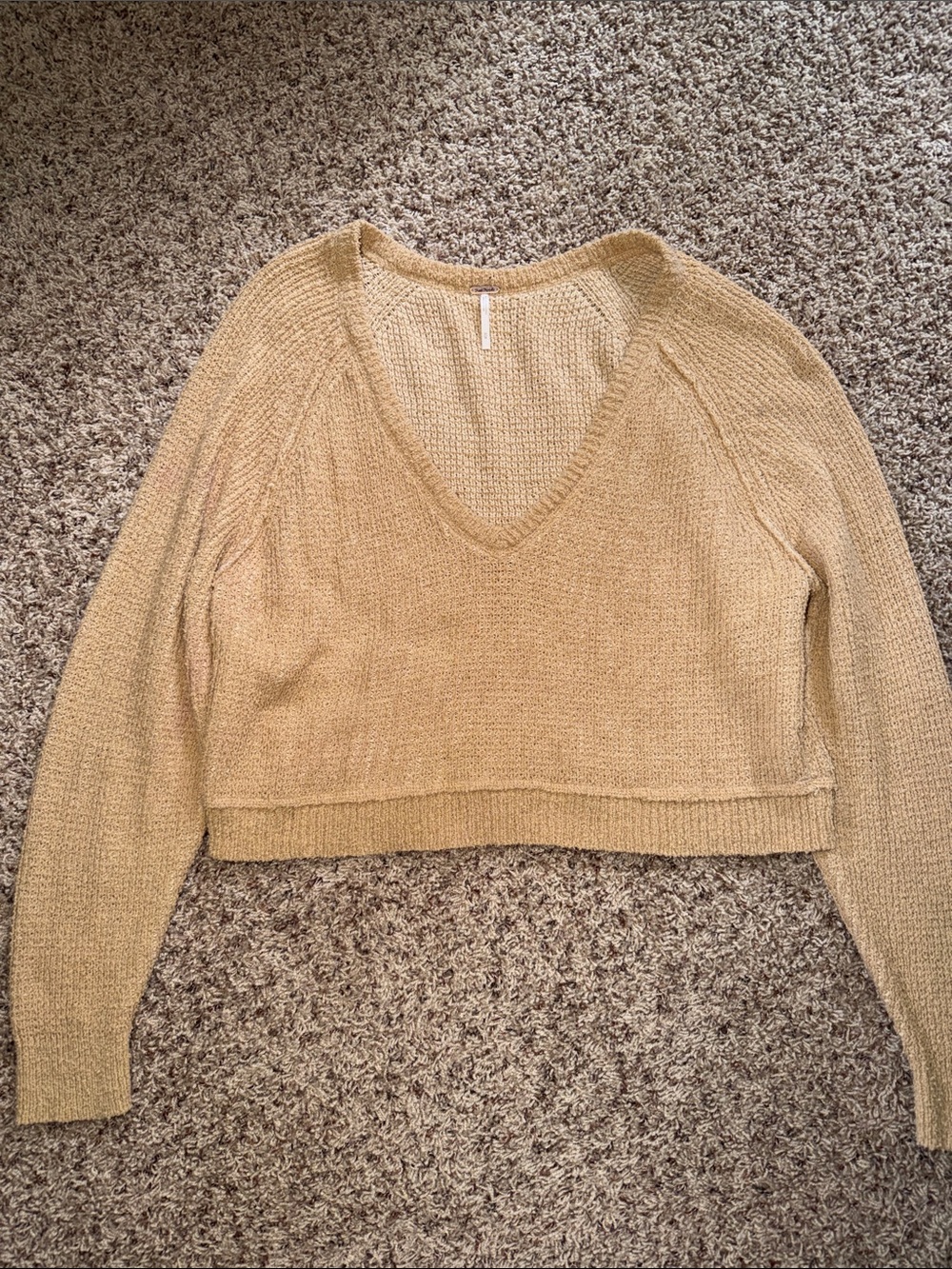Free People cropped sweater